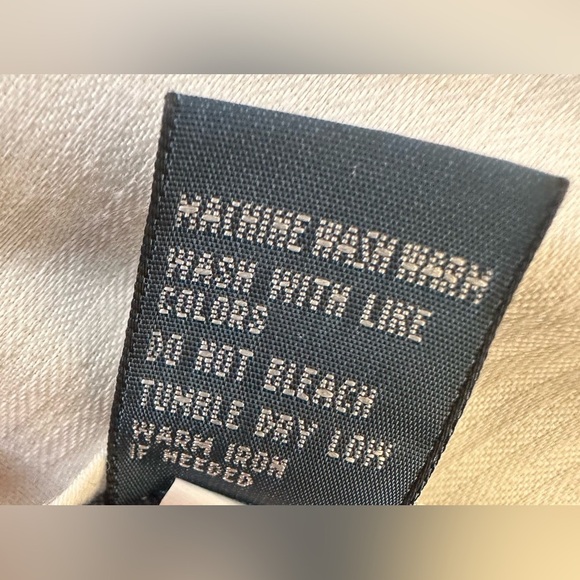 Vintage Polo Ralph Lauren Preston Pants Mens Wide Leg Blue Sz 40x 32 Pony 90’s - Picture 11 of 11